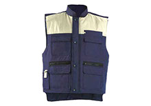 Chaleco en tela drill