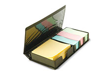 Porta taco con post it